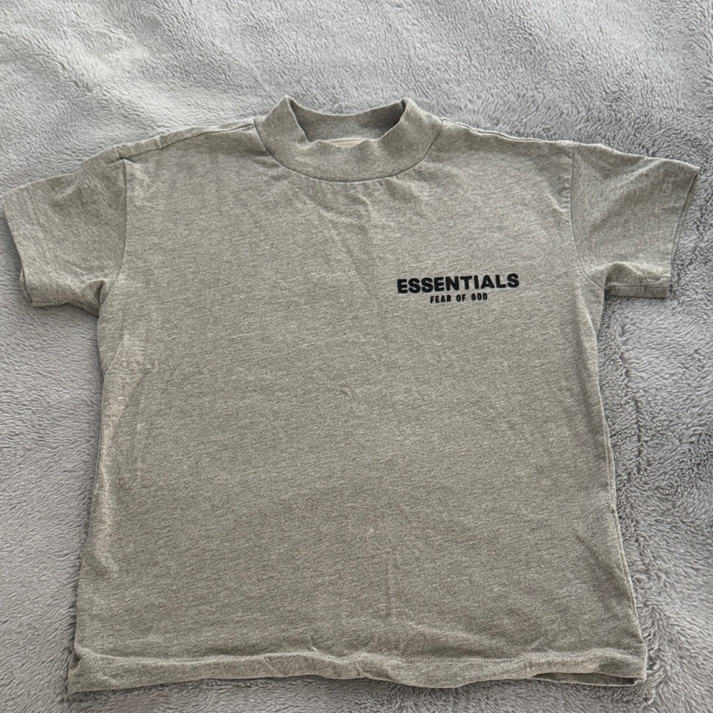 Essentials Kids Heather Gray Tee